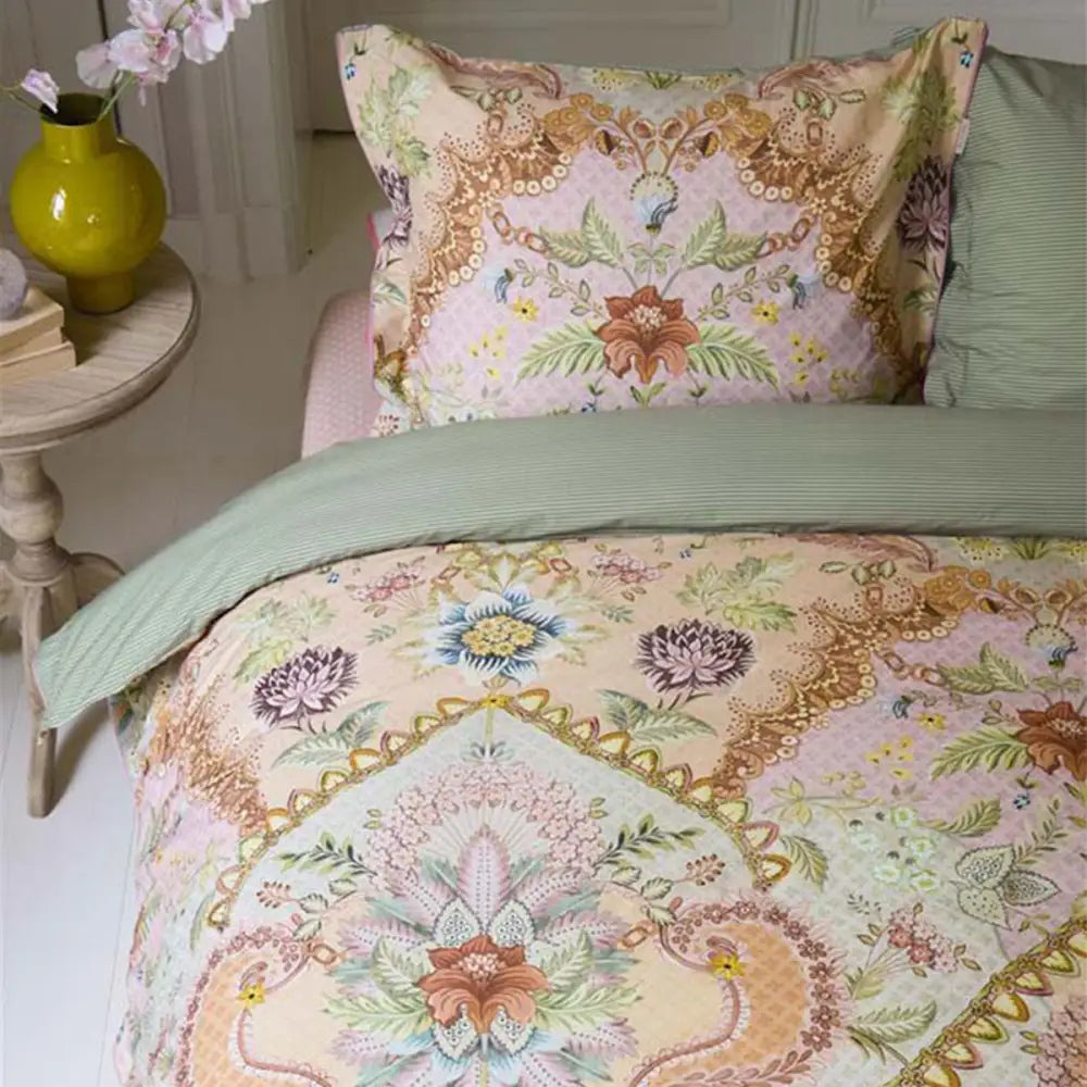 Pip Studio Saluti Grandi Pastel Cotton Quilt Cover Set Queen