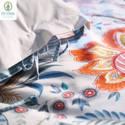 Pip Studio Tree of Life White 100% Cotton Quilt Cover Set King