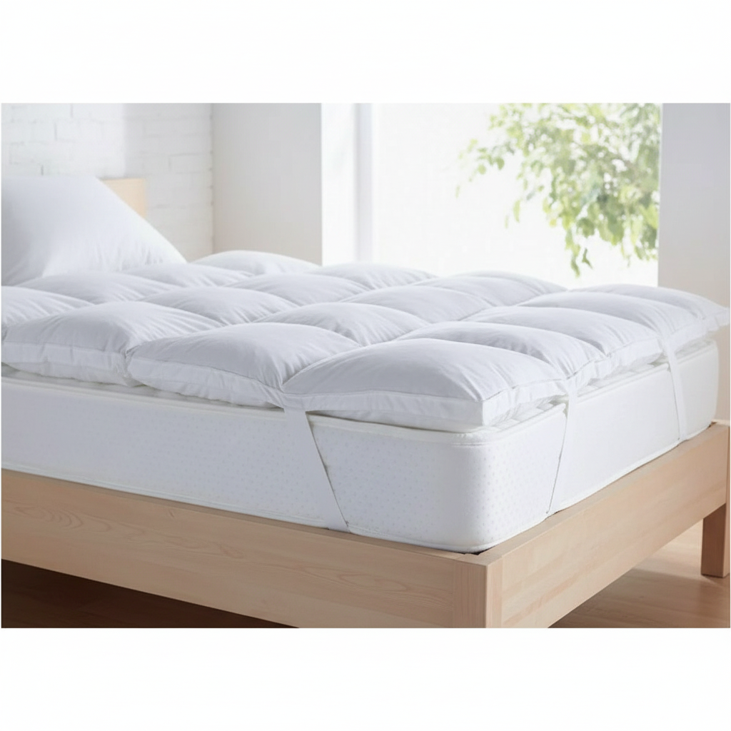 Plush Duck Mattress Topper - Single