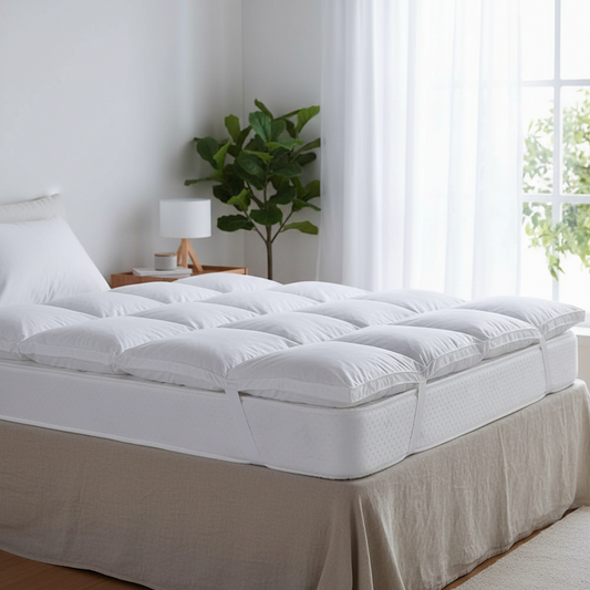 Plush Duck Mattress Topper - Single