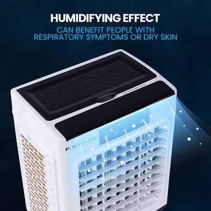 Polycool 45l 125w Evaporative Air Cooler Portable Industrial Fan Purifier Humidifier Remote Control