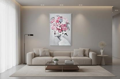 loral portrait wall art australia