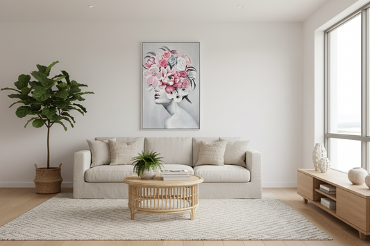 large wall art australia portrait style