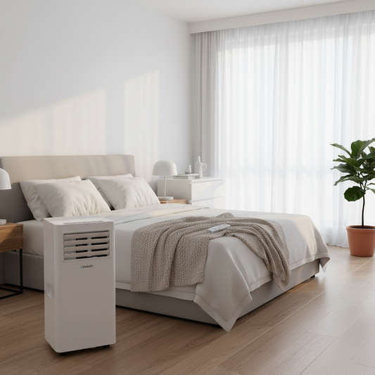 Portable Air Conditioner 7000BTU Cooling Mobile Fan Cooler Dehumidifier