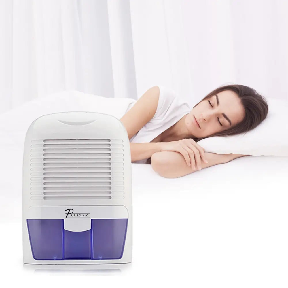 Pursonic 1500ml Clean Air Max Dehumidifier Portable Electric Office Home White