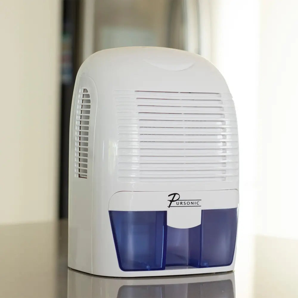 Pursonic 1500ml Clean Air Max Dehumidifier Portable Electric Office Home White
