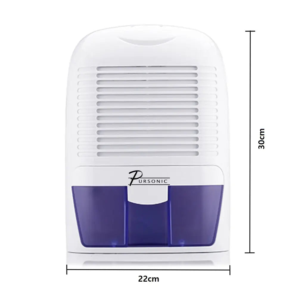 Pursonic 1500ml Clean Air Max Dehumidifier Portable Electric Office Home White