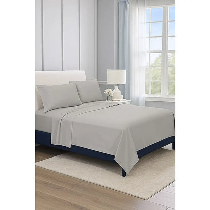 Queen Bed Sheet Set – 1800 Series Microfiber Deep Pocket Soft & Breathable Grey