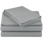 Queen Bed Sheet Set – 1800 Series Microfiber Deep Pocket Soft & Breathable Grey
