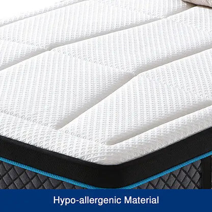 Queen Mattress in Coolmax Memory Foam 6 Zone Pocket Coil Soft Firmness
