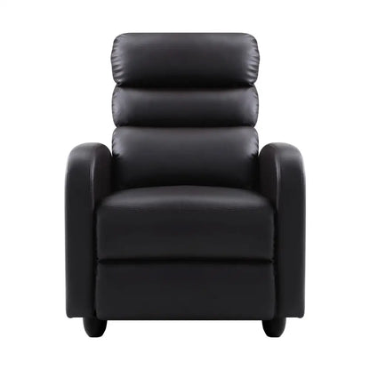 Recliner Armchair Brown Faux Leather Bolivia