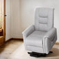 Recliner Chair Lift Assist Leather Grey