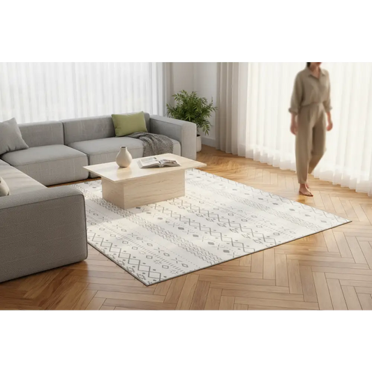 Rug 120x160cm Area Washable Mat Large Carpet Soft Short Pile Una