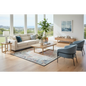 Rug 160x230cm Area Large Carpet Soft Short Pile Modern Yasmin