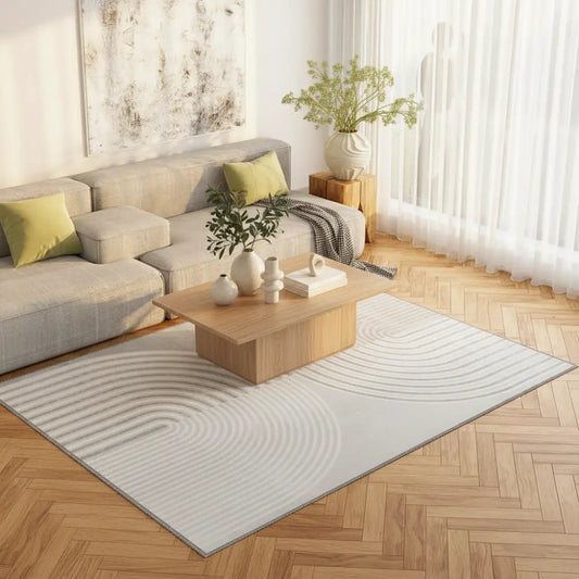 Rug 160x230cm Area Washable Mat Large Carpet Faux Rabbit Fur Cyril