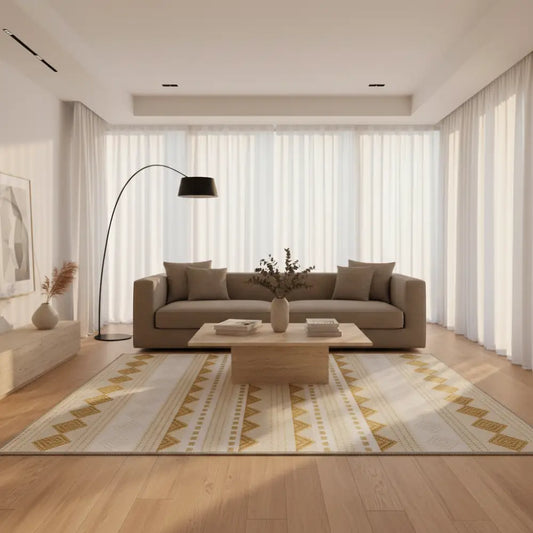 Rug 160x230cm Area Washable Mat Large Carpet Soft Short Pile Ella