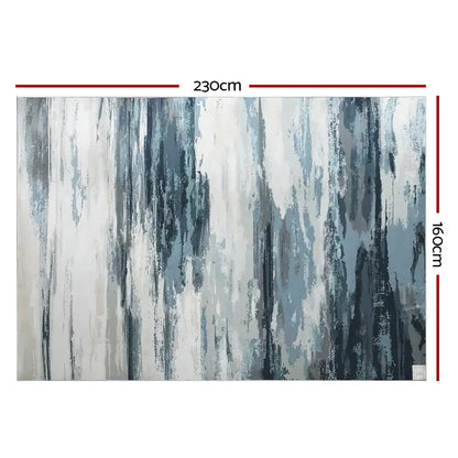 Rug 160x230cm Area Washable Mat Large Carpet Soft Short Pile Poca