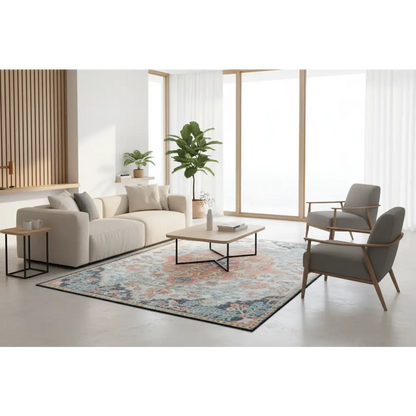 Rug 200x290cm Area Large Carpet Soft Short Pile Modern Yasmin