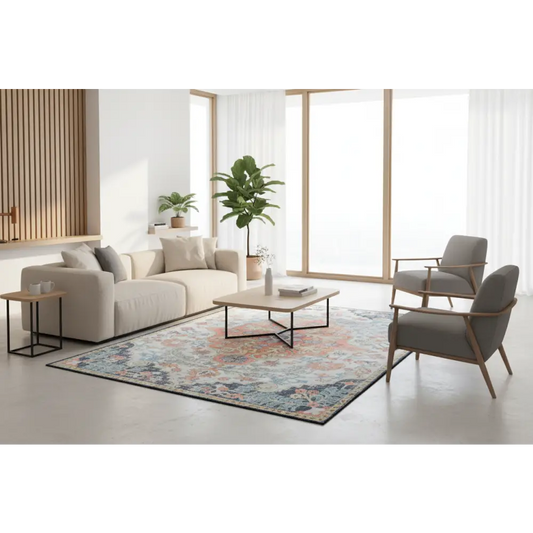 Rug 200x290cm Area Large Carpet Soft Short Pile Modern Yasmin