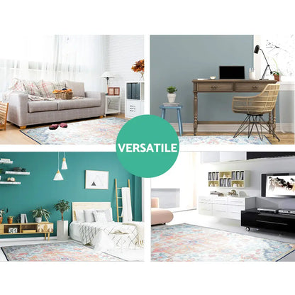 Rug 200x290cm Area Large Carpet Soft Short Pile Modern Yasmin