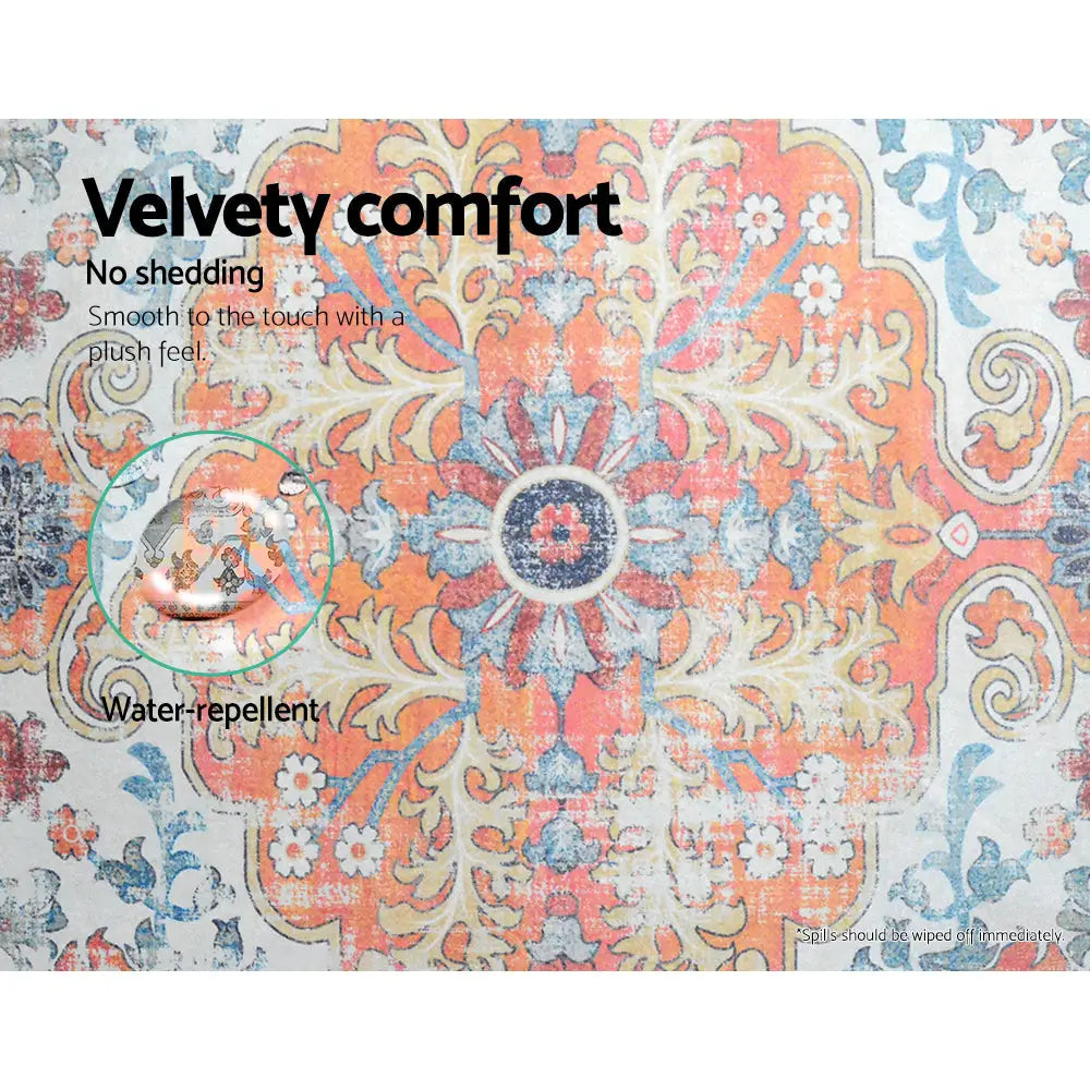 Rug 200x290cm Area Large Carpet Soft Short Pile Modern Yasmin