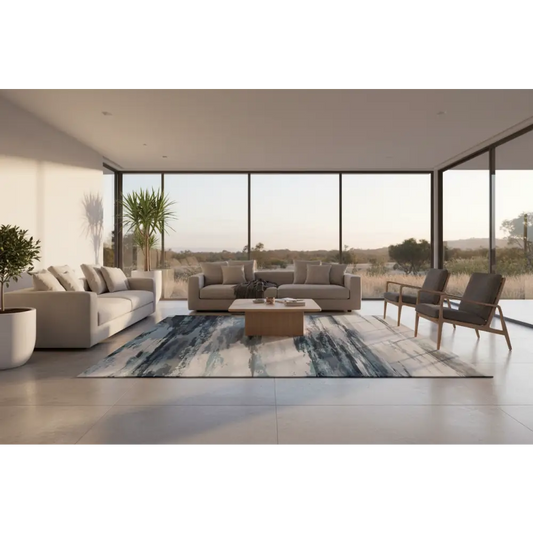 Rug 200x290cm Area Washable Mat Large Carpet Soft Short Pile Poca