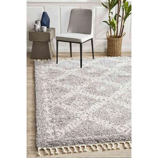 Saffron 33 Silver by Rug Culture - 400x300cm - Rectangle