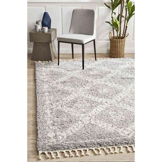 Saffron 33 Silver by Rug Culture - 400x300cm - Rectangle