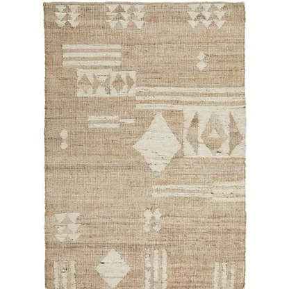 Sahara Abel Natural Rugs by Rug Culture-280x190cm - Rectangle