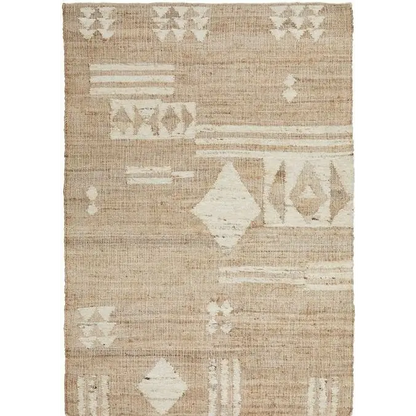Sahara Abel Natural Rugs by Rug Culture-280x190cm - Rectangle