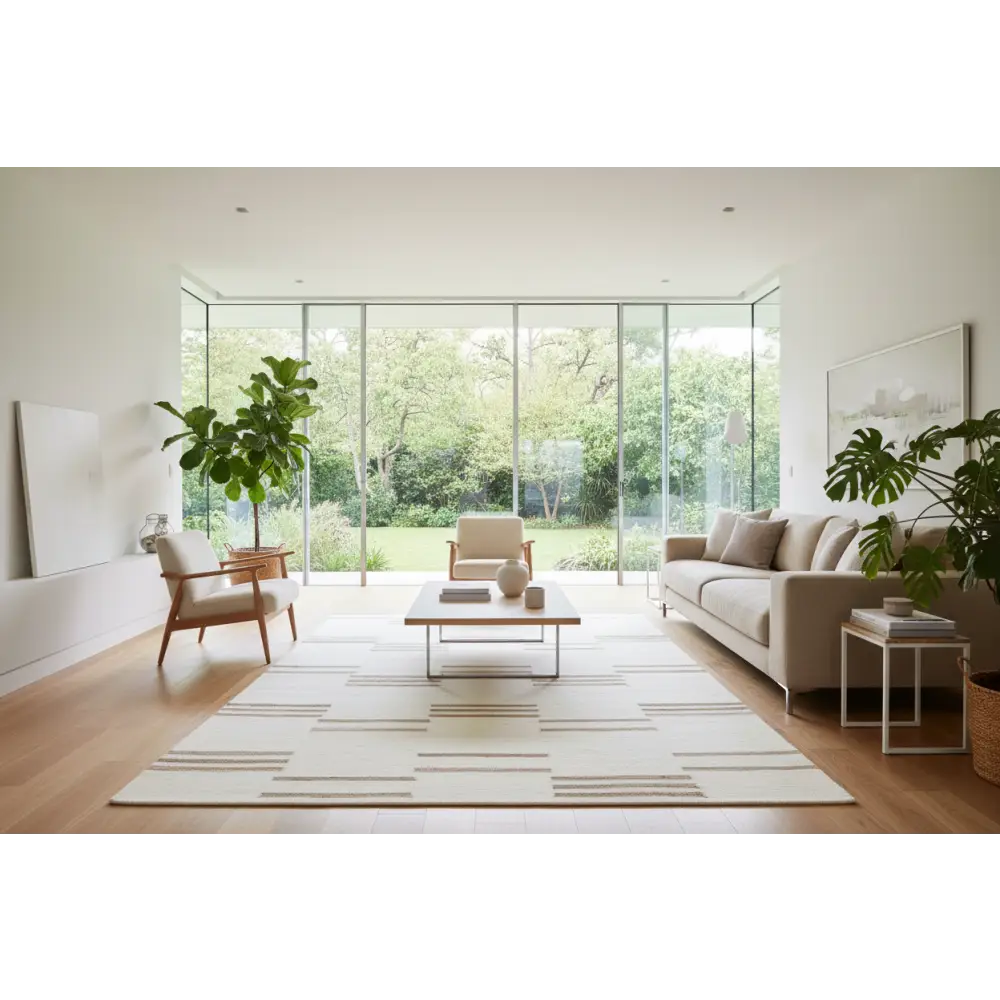 Sahara Herny Natural Rugs by Rug Culture-320x230cm - Rectangle