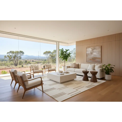 Sahara Herny Natural Rugs by Rug Culture-320x230cm - Rectangle