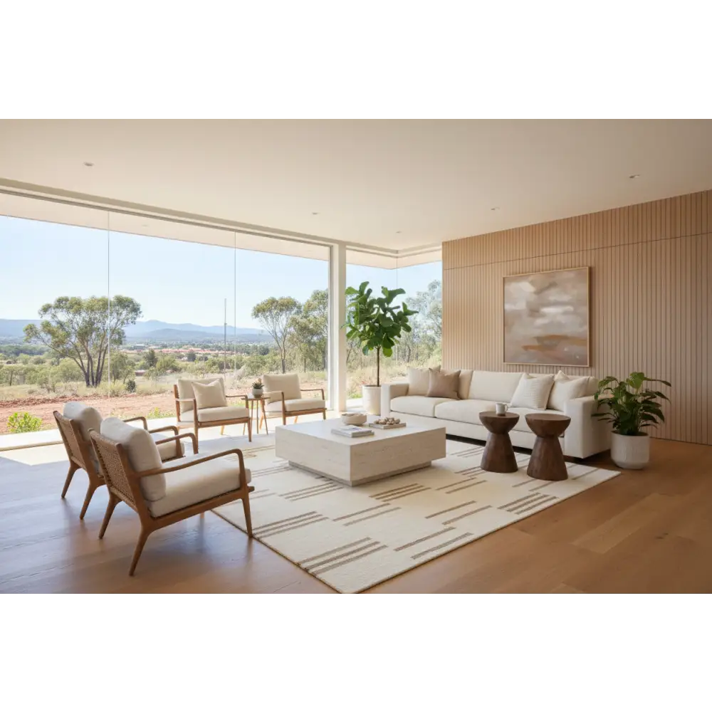 Sahara Herny Natural Rugs by Rug Culture-320x230cm - Rectangle