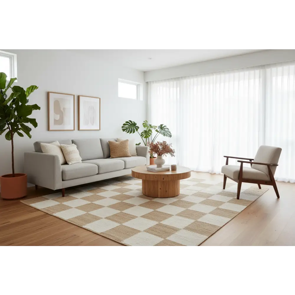 Sahara Rocco Natural Rugs by Rug Culture-280x190cm - Rectangle