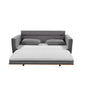 Shasa 2 Seater Pull-out Sofa Bed Grey Celadon