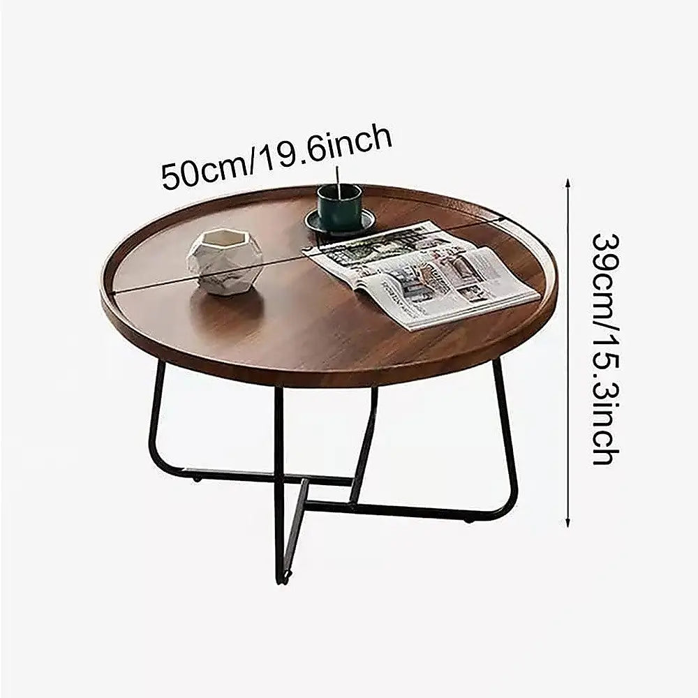 Side Table for Living Room Round Coffee