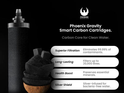 Phoenix Smart Carbon Filter Cartridges - Pack of 2