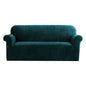 Sofa Cover Couch Covers 3 Seater Velvet Agate Green