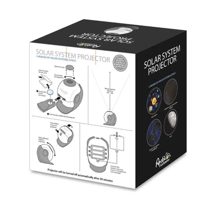 Solar System Star Light Projector Stem Toy - Space Planet Moon Galaxy Night Lights