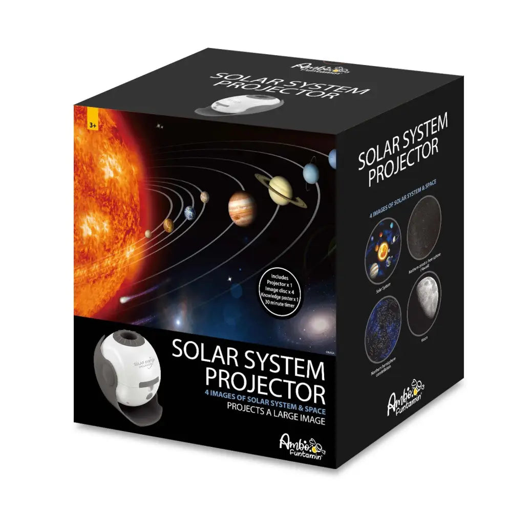 Solar System Star Light Projector Stem Toy - Space Planet Moon Galaxy Night Lights