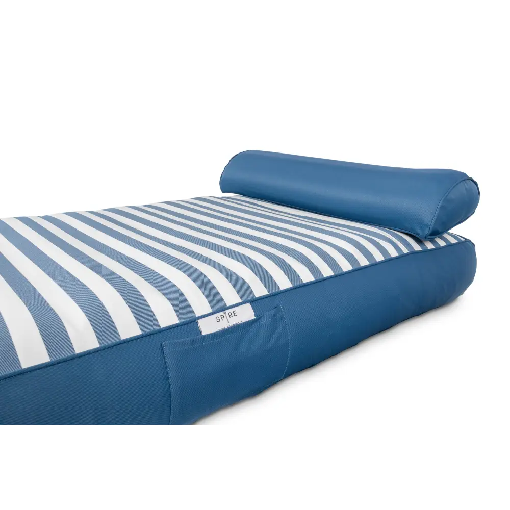 Spire Adalus Luxury Pool Lounge Blue Stripe Rl-935b