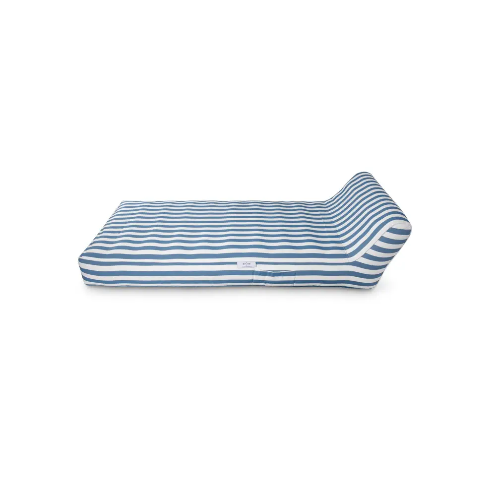 Spire Paradisus Luxury Pool Lounge Blue Stripe Rl-884b