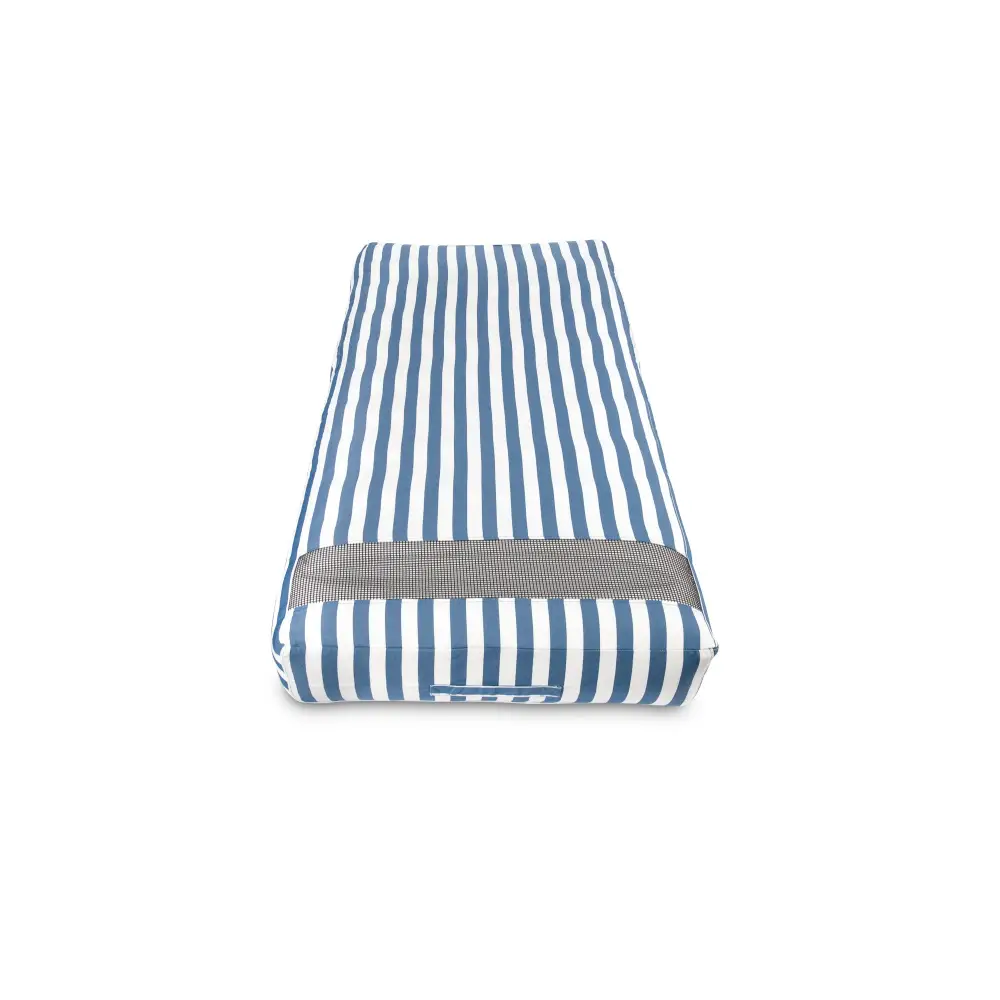 Spire Paradisus Luxury Pool Lounge Blue Stripe Rl-884b