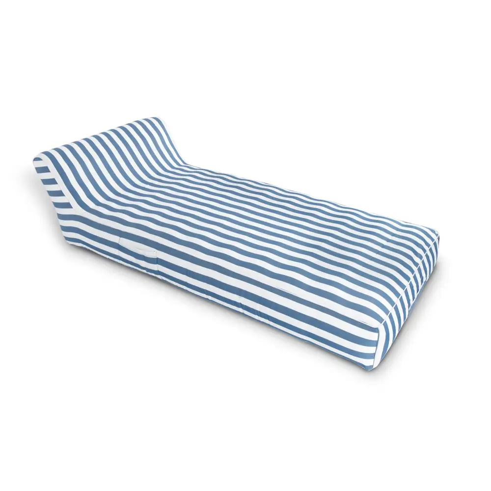 Spire Paradisus Luxury Pool Lounge Blue Stripe Rl-884b