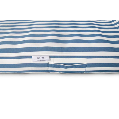 Spire Paradisus Luxury Pool Lounge Blue Stripe Rl-884b