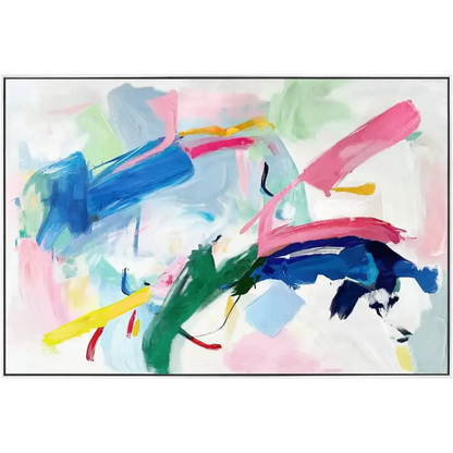 Too Much Fun Framed Artwork 120x80cm