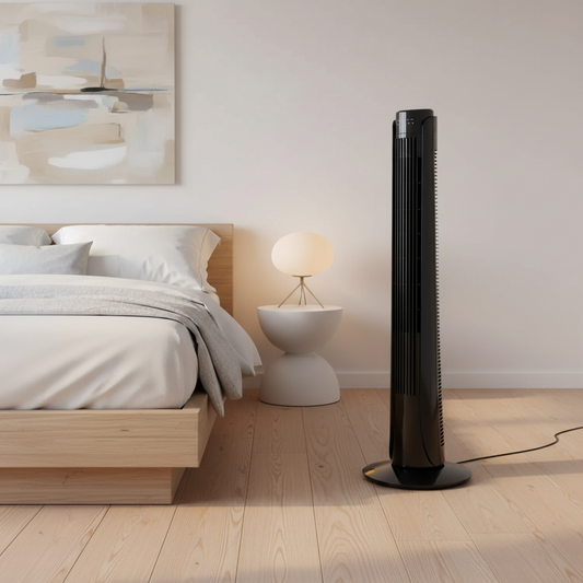 Tower Fan Oscillating 3 Speeds with Remote 93cm