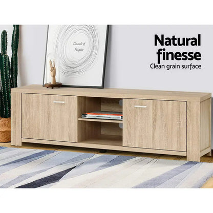 Tv Cabinet Entertainment Unit 160cm Pine Maxi