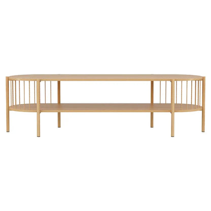 Tv Unit Entertainment Storage Shelf 148cm Pine