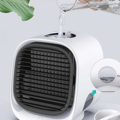 Usb Mini Air Purifier - Portable Desktop Conditioner Cooling Fan with Water